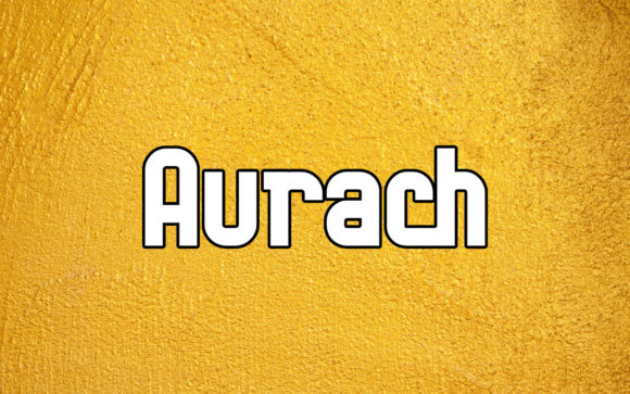 Aurach: A Font for Editorial Clarity and Style