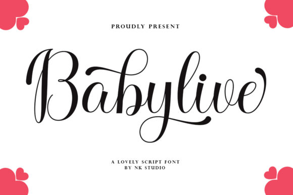 Baby Live: An Elegant Script Font for Thoughtful Branding