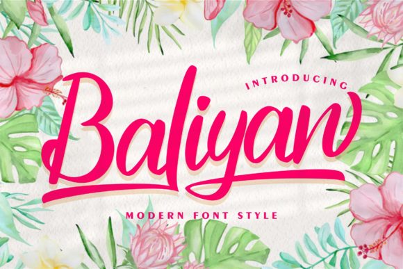 Baliyan: A Handwritten Font That Feels Like Your Own Hand