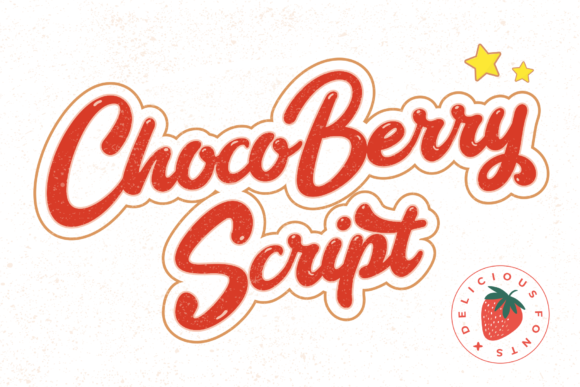 Choco Berry: A Bold Handwritten Font for Campaign Headlines