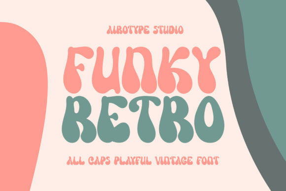 Funky Retro: A Bold, Sweet Vintage Display Font for Makers