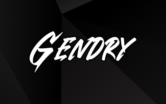 Gendry: A Brushed Display Font for Editorial Impact