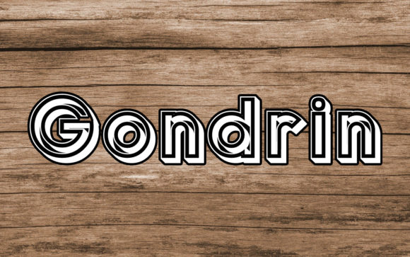 Gondrin: A Versatile Display Font for Editorial Design