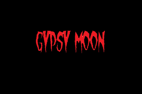 Gypsy Moon: A Spooky, Heavy Display Font for Crafters