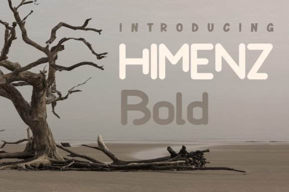 Himenz: A Playful Font for Branding and Design