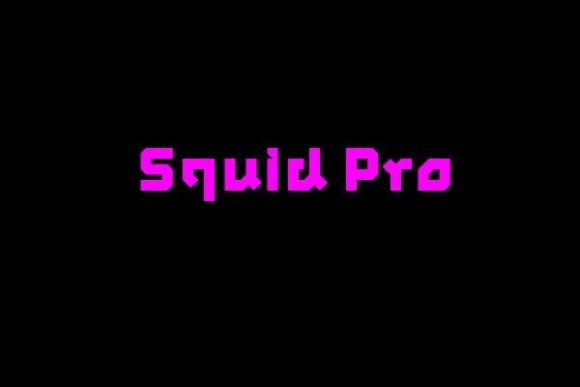 Squid: A Bold Typeface for Dynamic Campaigns