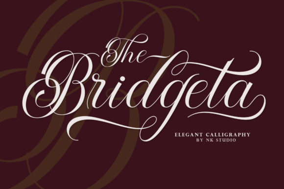 The Bridgeta: A Flowing Script Font for Digital Brand Warmth